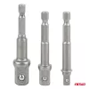 AMiO dugókulcs- és bitkészlet 3el. 1/4" 3/8" 1/2" (04933)