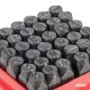 AMiO betű- és számbeütő-készlet 6mm 1/4" 36el. (04935)
