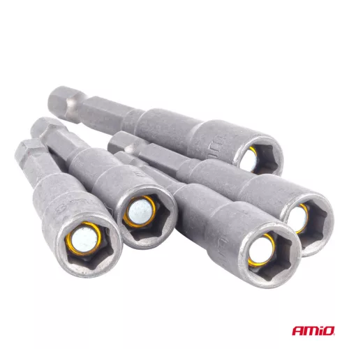 AMiO mágneses aljzatok 5el. 8×65mm (04938)