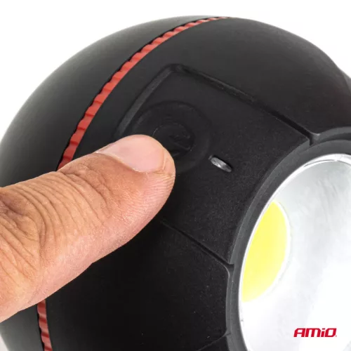 AMiO levehető gömblámpás LED-es szerelőlámpa 4 W COB 2200 mAh (04939)