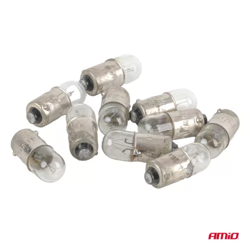 AMiO halogénizzók T4W 24V 4W BA9S 10 db (04945)