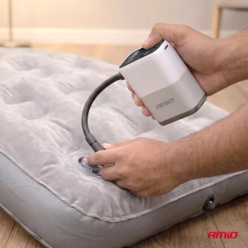AMiO hordozható digitális kerékpárkompresszor 40W USB-C (04946)