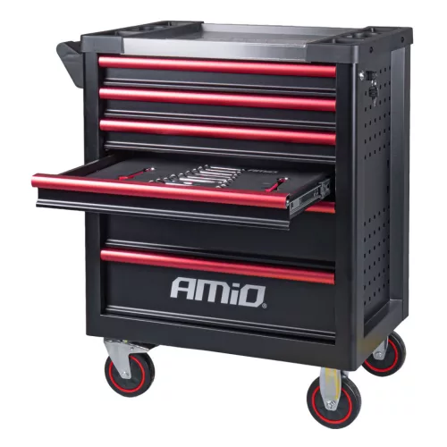 AMiO szerszámos szekrény – 290 db szerszám készlet 770x460x890mm (04987)