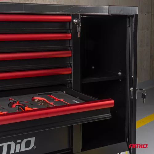 AMiO szerszámos szekrény – 258 db szerszám készlet 1080x460x890mm (04988)
