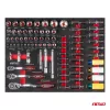 AMiO szerszámos szekrény – 258 db szerszám készlet 1080x460x890mm (04988)