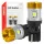 AMiO LED izzók CANBUS T10 3030 4SMD + 3020 1SMD fehér 12/24V (04990)