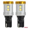 AMiO LED izzók STANDARD T15 3030 8SMD + 3020 1SMD fehér 12/24V (04991)