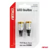 AMiO LED izzók STANDARD T15 3030 8SMD + 3020 1SMD fehér 12/24V (04991)