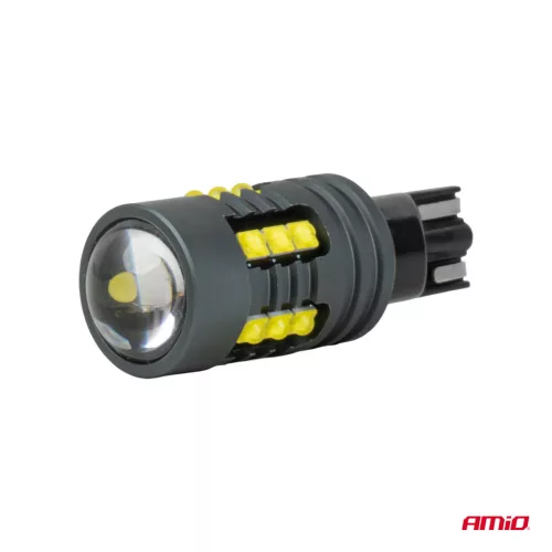 AMiO LED izzók STANDARD T15 2525 18SMD fehér 12/24V (04994)