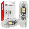 AMiO LED izzók STANDARD T10 2835 5SMD fehér 12V (04995)