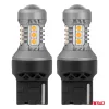 AMiO LED izzók STANDARD 7440 WY21W 3030 15SMD narancssárga 12/24V (04997)