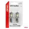 AMiO LED izzók STANDARD BAY15D P21/5W 3030 15SMD fehér 12/24V (05003)