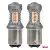 AMiO LED izzók STANDARD BAY15D P21/5W 3030 15SMD piros 12/24V (05004)