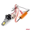 AMiO DRL – irányjelző 2 az 1-ben 1156 3535 12SMD 12/24V (05005)