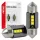 AMiO LED izzók CANBUS 31mm 2525 3SMD fehér 12/24V (05006)