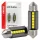 AMiO LED izzók CANBUS 41mm 2525 6SMD fehér 12/24V (05009)