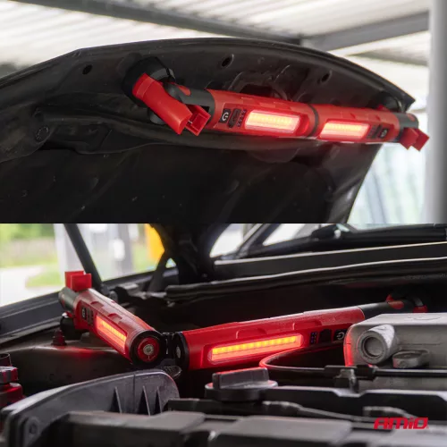 AMiO összecsukható LED-es szerelőlámpa mágnessel 4000mAh (05025)