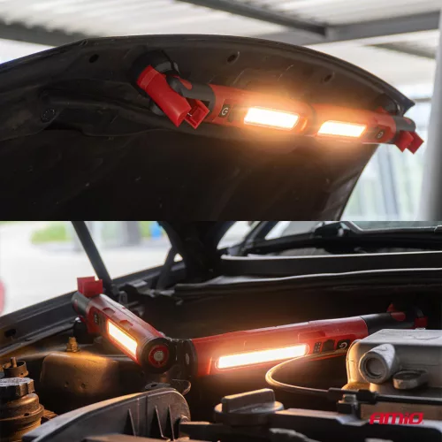 AMiO összecsukható LED-es szerelőlámpa mágnessel 4000mAh (05025)