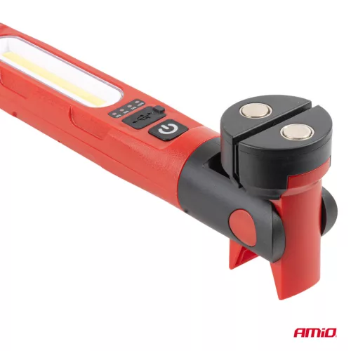 AMiO összecsukható LED-es szerelőlámpa mágnessel 4000mAh (05025)