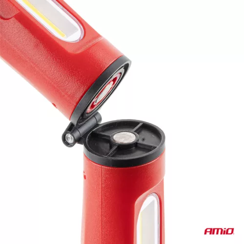 AMiO összecsukható LED-es szerelőlámpa mágnessel 4000mAh (05025)