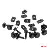 AMiO univerzális csavar- és rögzítőpatent-készlet 18 mm ⌀ 5 mm, 10 készlet (05028)