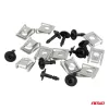 AMiO csavar- és rögzítőpatent-készlet 18 mm ⌀ 5 mm, 10 készlet (05032)
