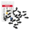 AMiO küszöbborítás-rögzítő patentkészlet 14/8 mm, 20 db (05039)