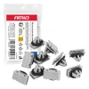 AMiO küszöbborítás-rögzítő patentkészlet gumitömítéssel 11 mm, 10 db (05047)