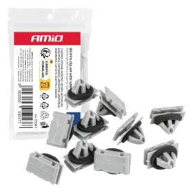   AMiO küszöbborítás-rögzítő patentkészlet gumitömítéssel 11 mm, 10 db (05047)