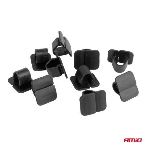 AMiO motorháztető-szigetelés rögzítőpatent-készlet 20 x 14 mm 16 mm, 10 db (05053)