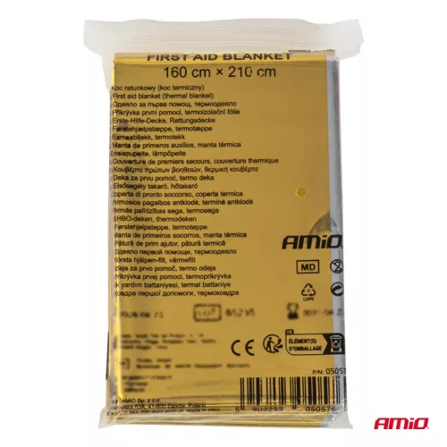 AMiO mentőfólia 160 cm x 210 cm (05057)