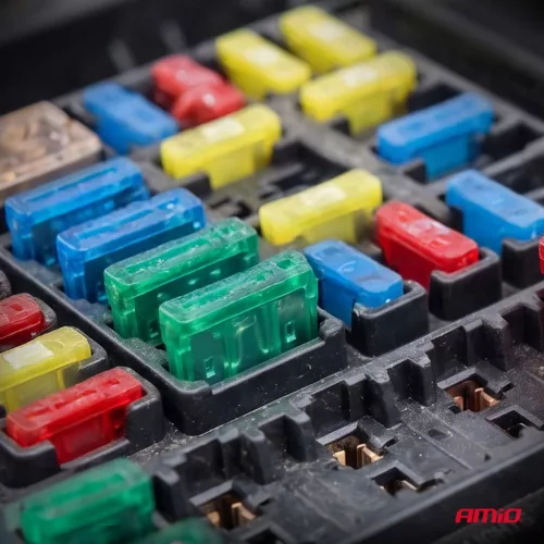 AMiO autós késes biztosítékok MINI 3 db 7.5A (05097)