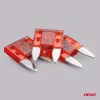 AMiO autós késes biztosítékok MINI 3 db 10A (05098)