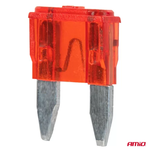 AMiO autós késes biztosítékok MINI 3 db 10A (05098)