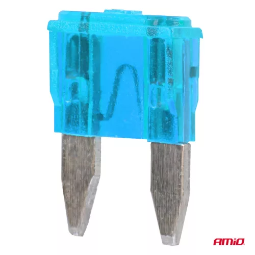 AMiO autós késes biztosítékok MINI 3 db 15A (05099)