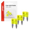 AMiO autós késes biztosítékok MINI 3 db 20A (05100)