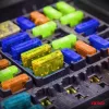 AMiO autós késes biztosítékok MINI 3 db 20A (05100)