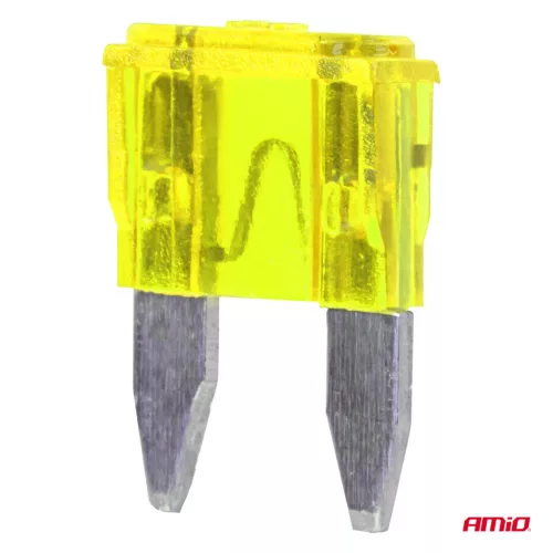 AMiO autós késes biztosítékok MINI 3 db 20A (05100)