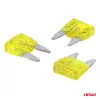 AMiO autós késes biztosítékok MINI 3 db 20A (05100)