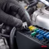 AMiO autós késes biztosítékok MINI 3 db 25A (05101)
