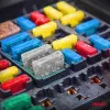 AMiO autós késes biztosítékok MINI 3 db 25A (05101)