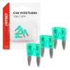 AMiO autós késes biztosítékok MINI 3 db 30A (05102)