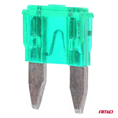 AMiO autós késes biztosítékok MINI 3 db 30A (05102)