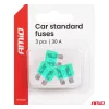 AMiO autós késes biztosítékok STANDARD 3 db 30A (05109)