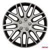 Versaco dísztárcsák 4 db készlet Dakar fekete & ezüst 17" színes dobozban (3260)