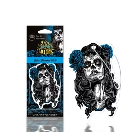   Aroma Car autóillatosító AROMA DIA DE LOS MUERTOS Blue Diamond Girl (A10820)