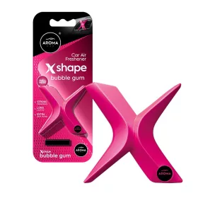 Aroma Car Autóillatosító X Shape Bubble Gum (A10957)