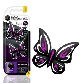   Aroma Car autóillatosító AROMA FANCY SHAPES BUTTERFLY Blueberry (A83532)