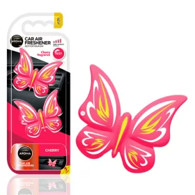   Aroma Car autóillatosító AROMA FANCY SHAPES BUTTERFLY Cherry (A83534)