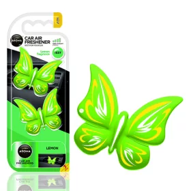   Aroma Car autóillatosító AROMA FANCY SHAPES BUTTERFLY Lemon (A83536)